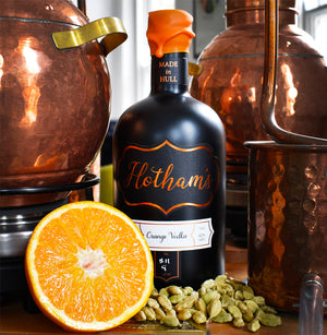 Hotham's Orange Botanical Vodka, spirits, vodka, rum, orange, cardamom