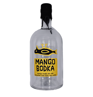 Mango, Bodka, 70cl, glass bottle, black wax, front label